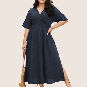 BloomChic Deep Blue Maxi Dress